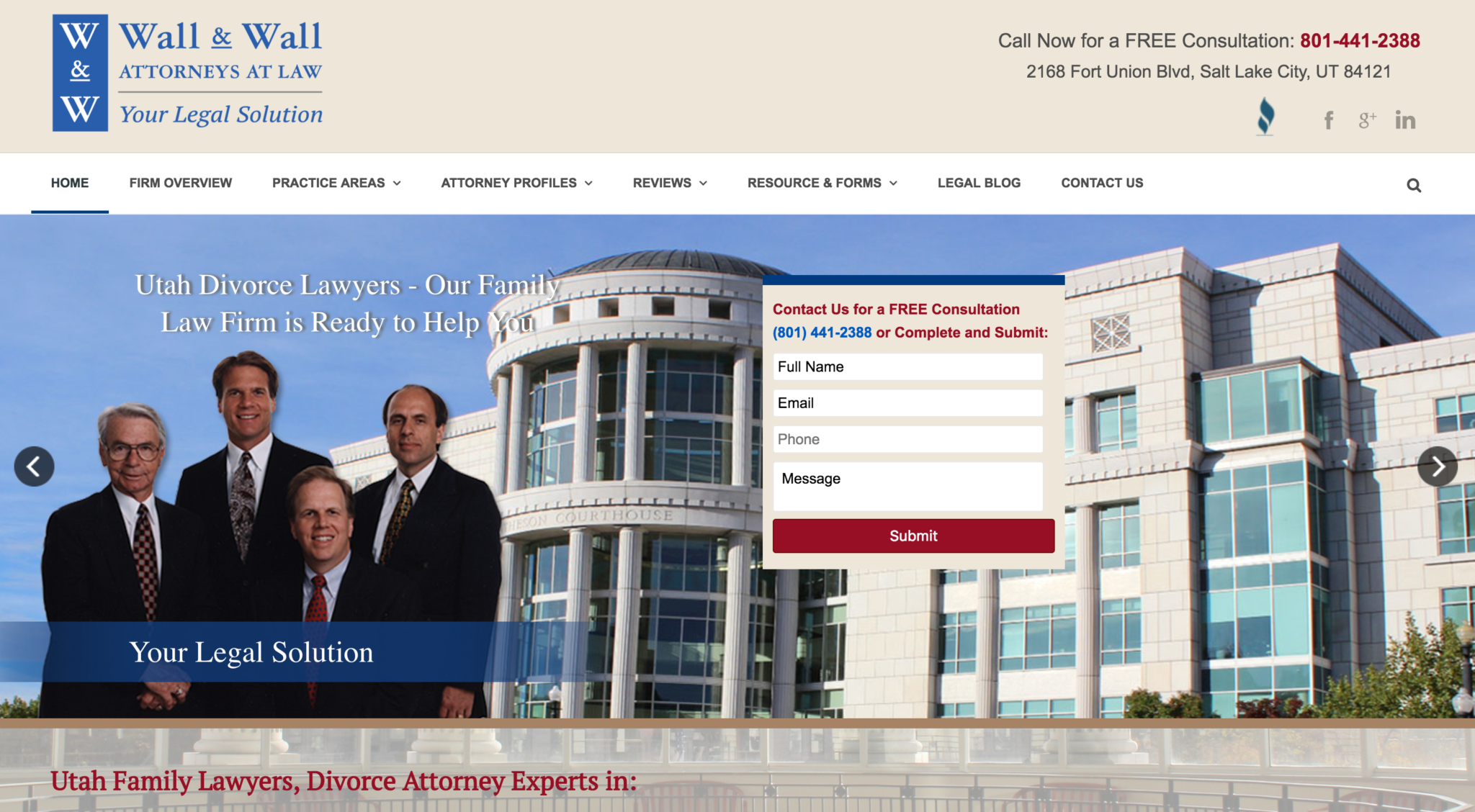 wall and wall attorneys at law